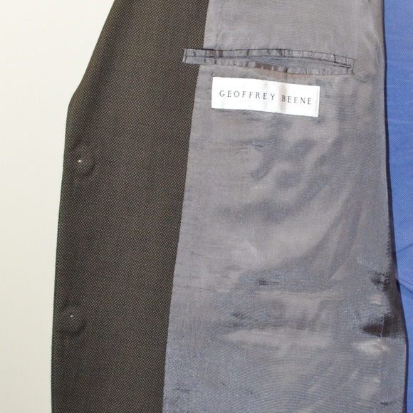 Geoffrey Beene 44R Sport Coat Blazer Suit Jacket G - Picture 6 of 8